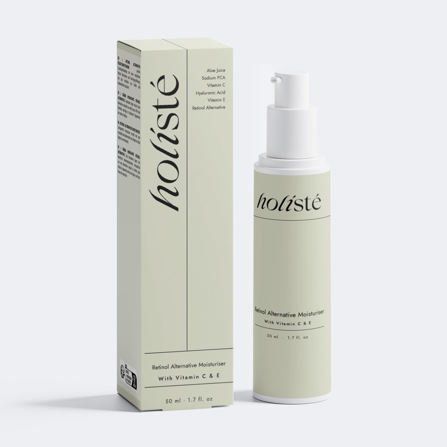 Retinol Alternative Moisturiser with Vitamin C & E