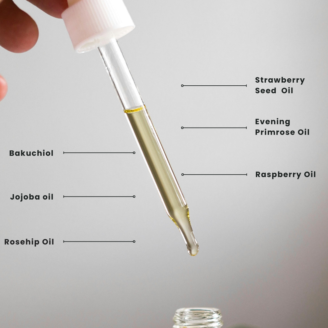 Firming oil serum with bakuchiol