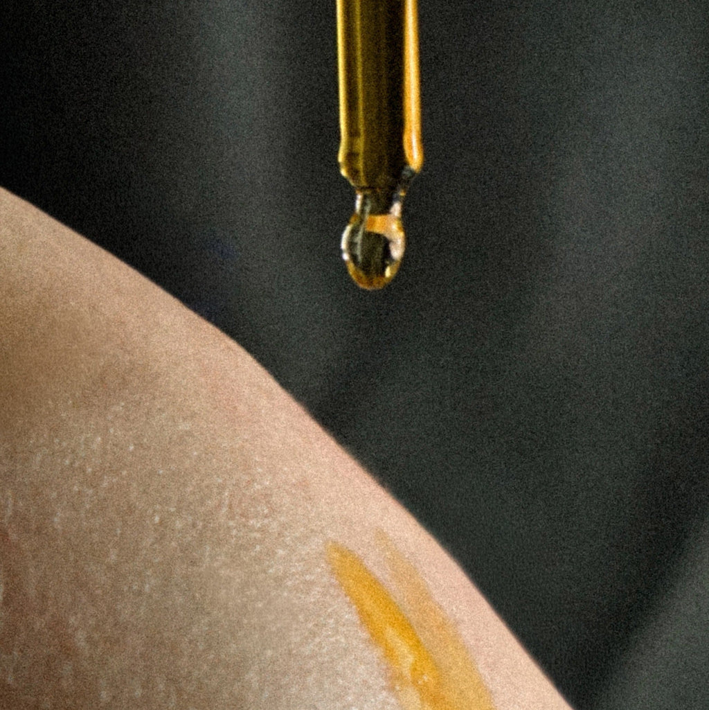 CBD calming facial oil