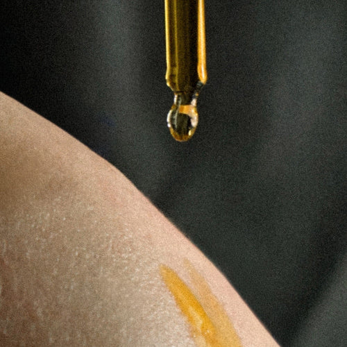 CBD calming facial oil