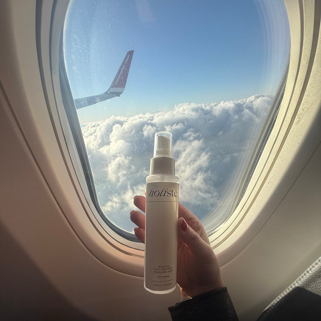 Bioactive prebiotics face mist