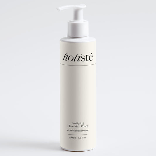 Purifying Cleansing Foam With Rose Flower Water