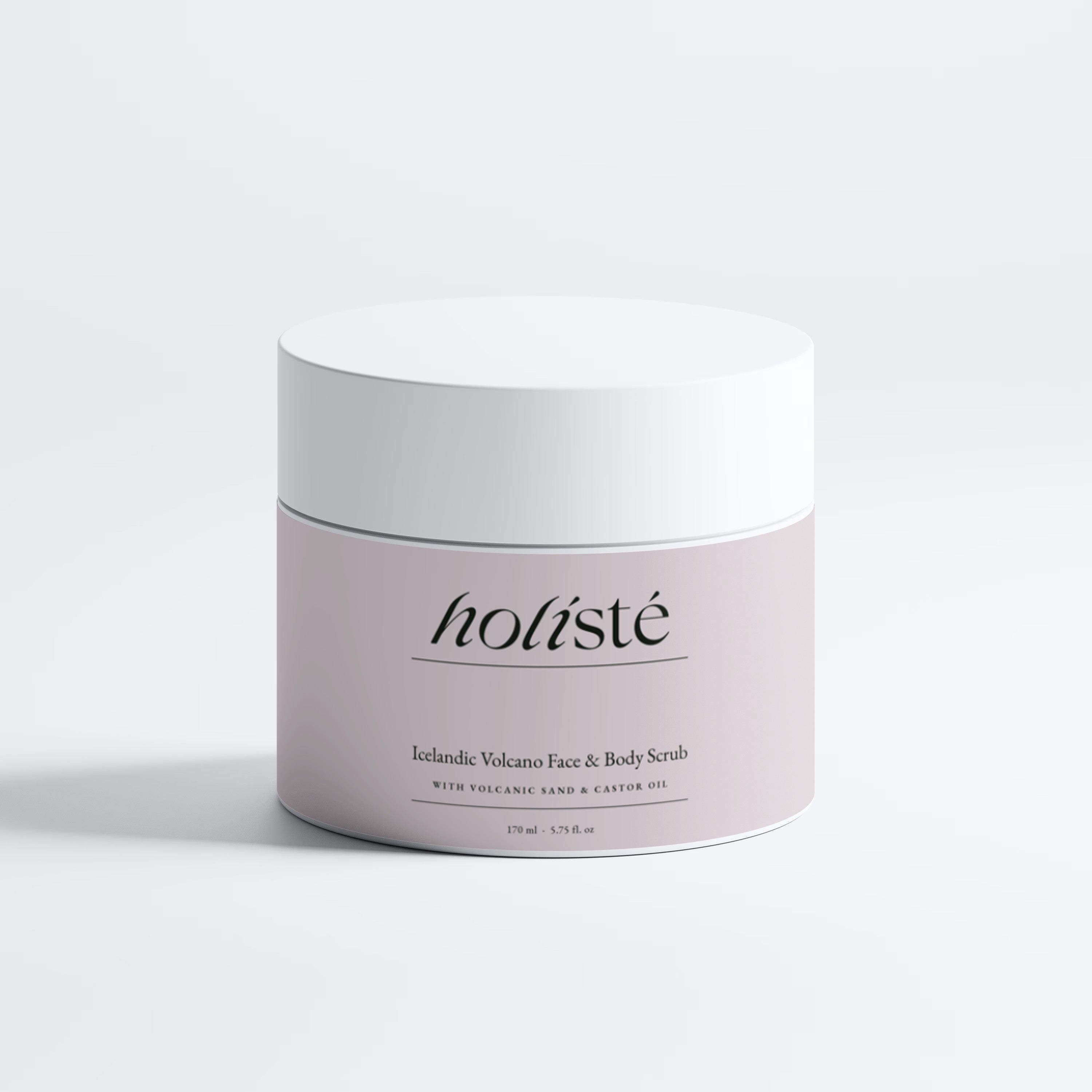 Icelandic Volcano Face & Body Scrub with Volcanic Sand and Castor oil