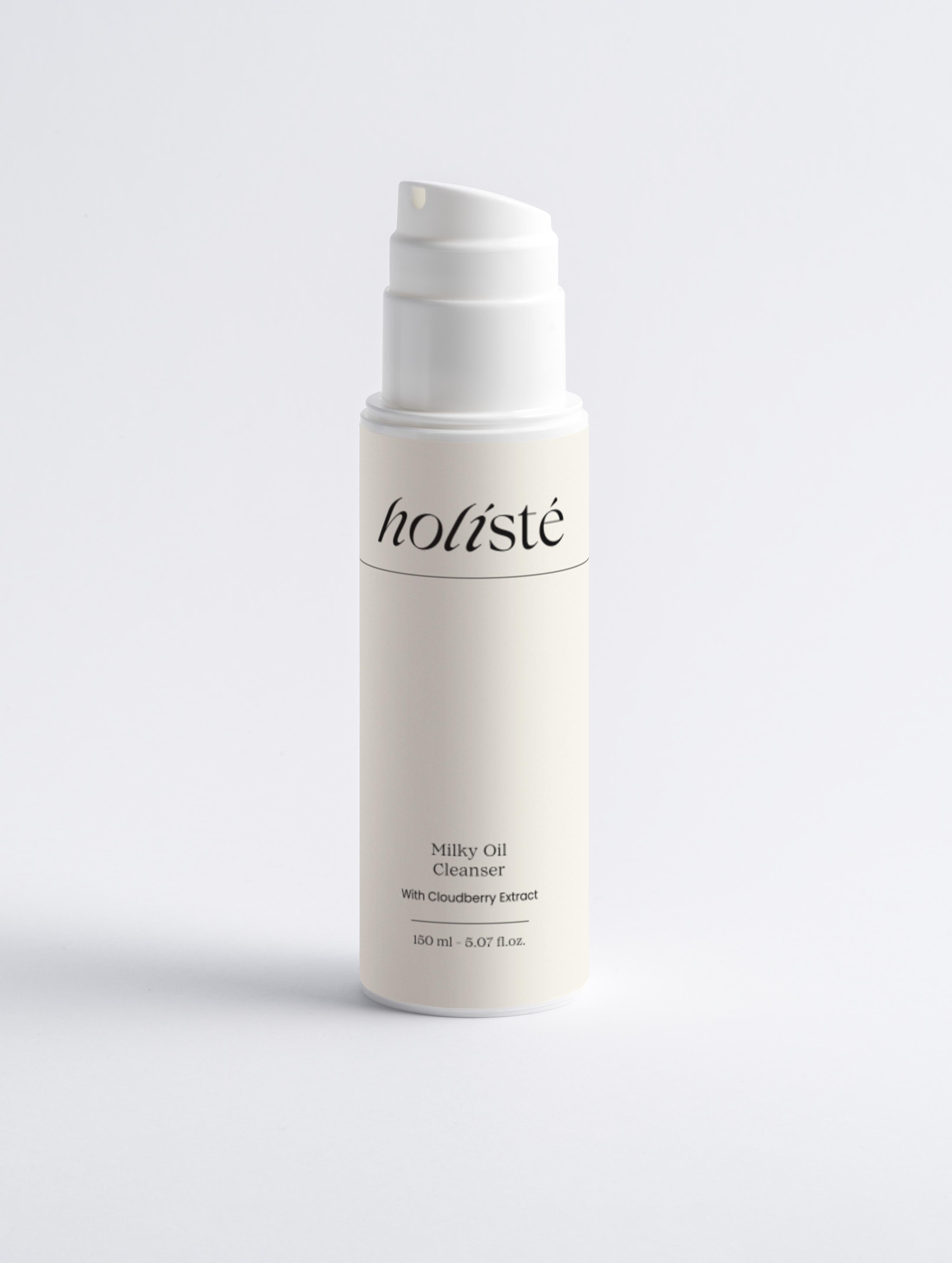 Milky oil cleanser with cloudberry extract