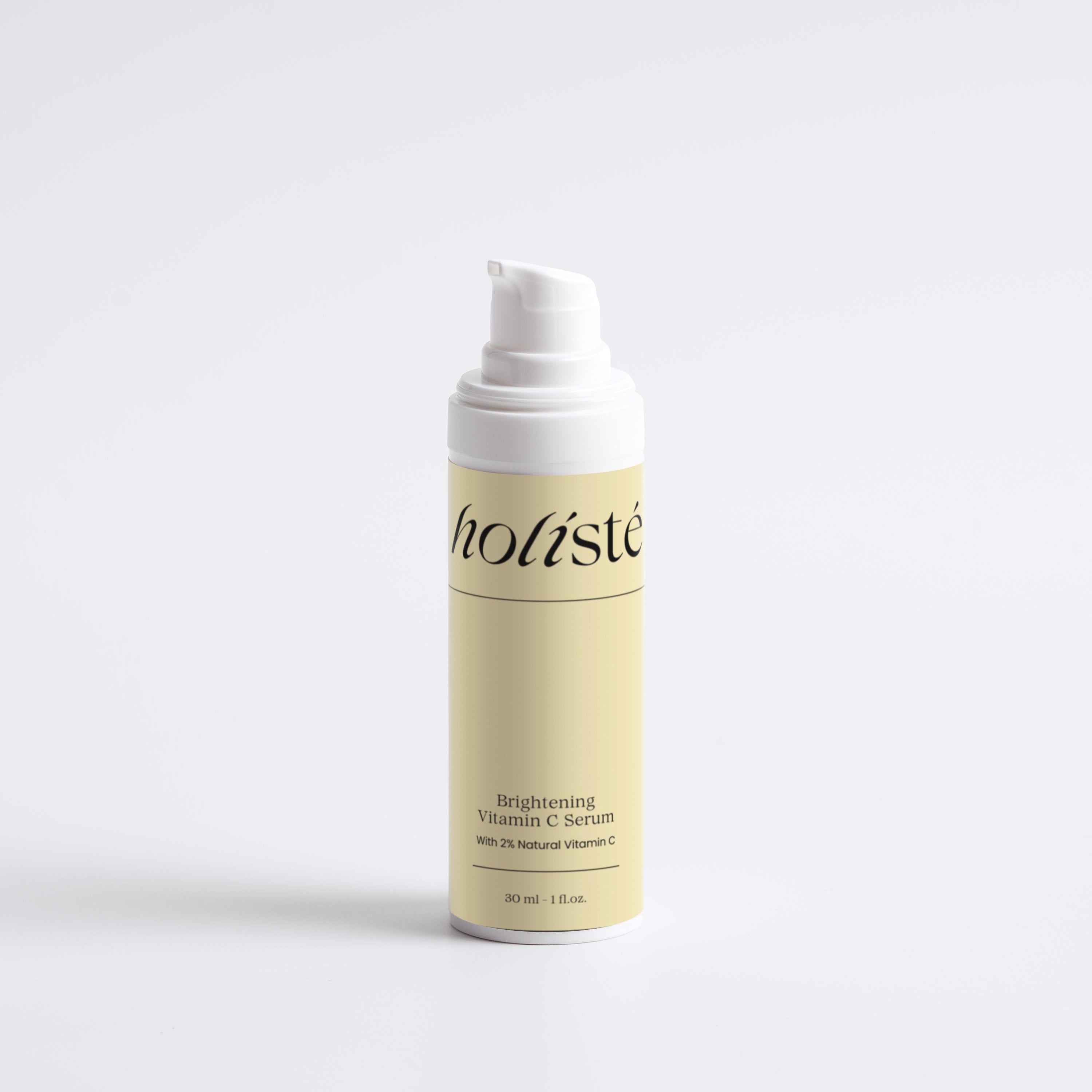Brightening vitamin C serum with 2% vitamin C