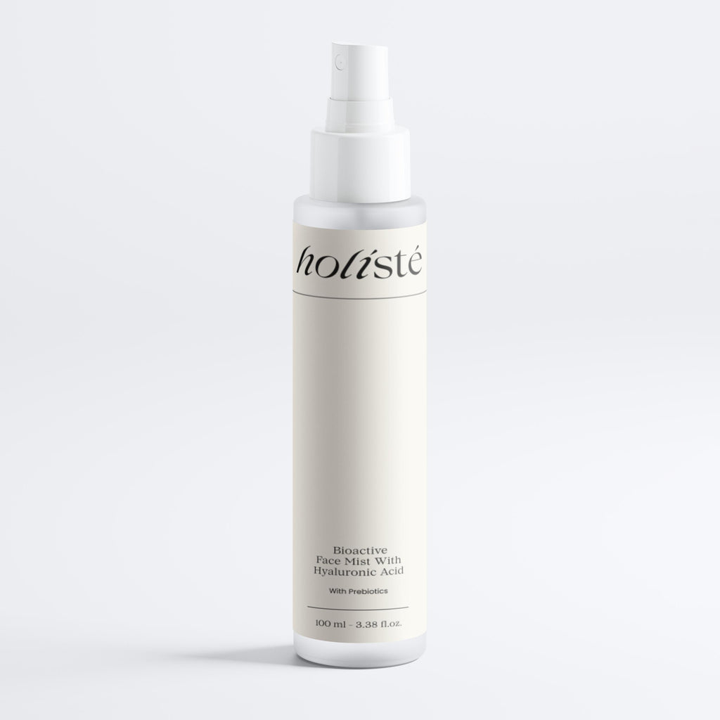 Bioactive prebiotics face mist